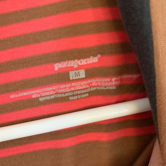 Patagonia Rare Unique "Vintage" (2012ish?) CowlNeck Striped Sleeveless Sundress - Picture 3 of 9